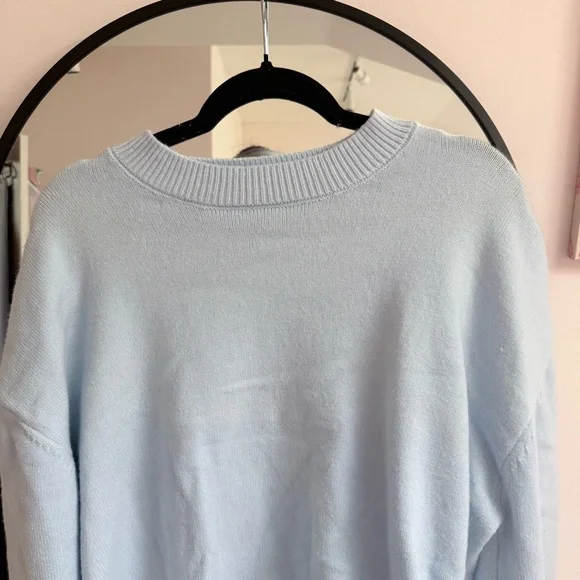 Commense Soft Sky Blue Women's Sweater - Picture 2 of 3